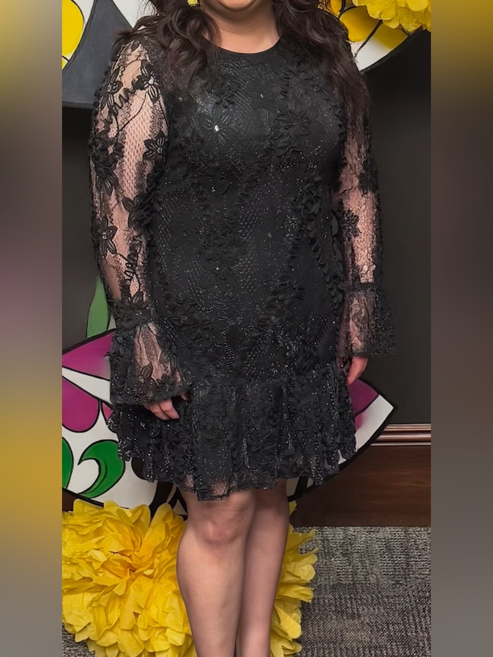 Lulus black dress